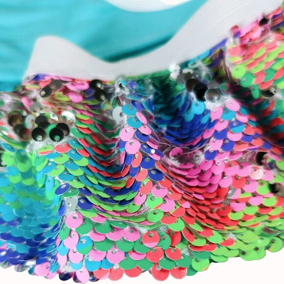 Build-A-Bear Workshop Pandacorn Panda Unicorn Plush Outfit With Sequin Skirt - Picture 4 of 4